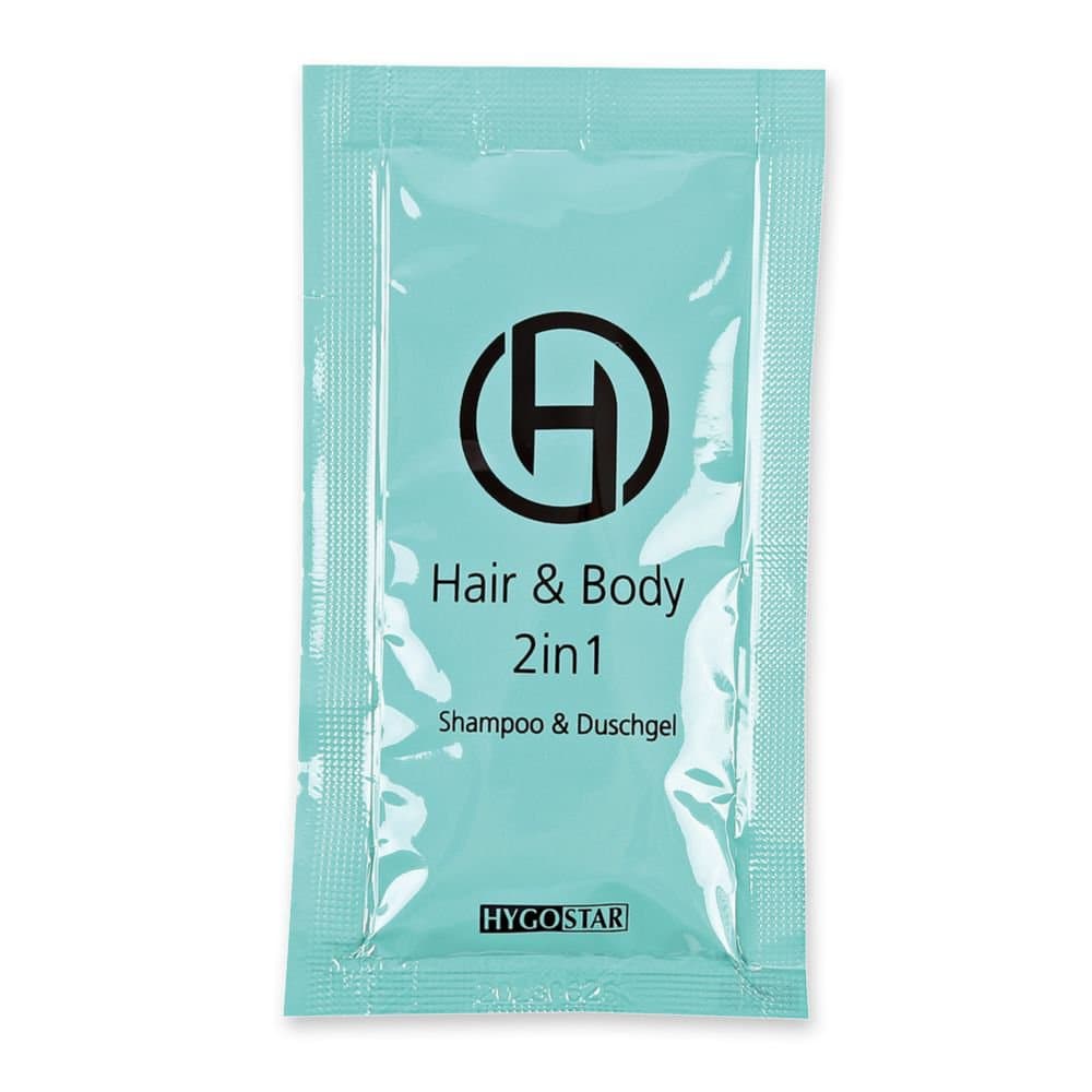 Hygostar húð og hársápa í bréfum 12ml 100 stk 3