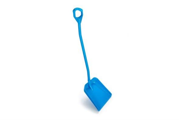 Vikan skófla ergonomic  345mm, blá 1