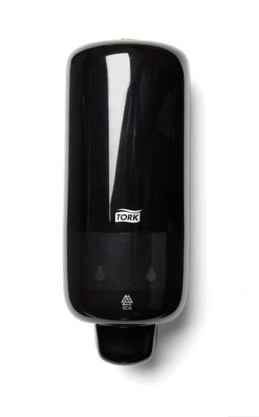 Tork sápu- og handsprittskammtari svartur S4