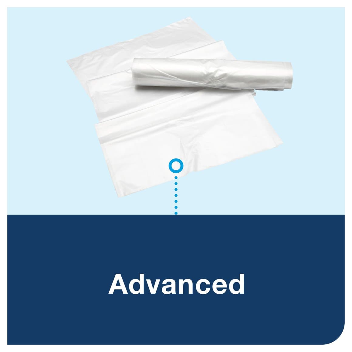 Tork ruslafata 50l svört B1 2
