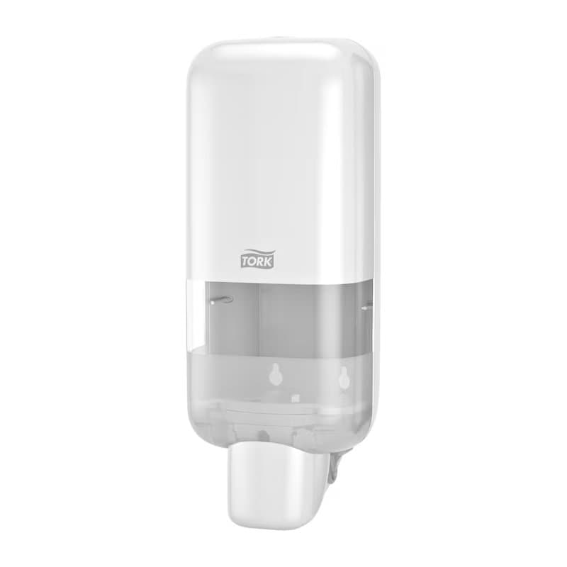 Tork sápu- og handsprittskammtari hvítur S4 1