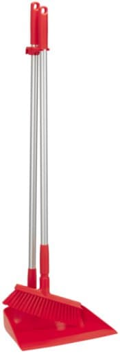 Vikan fægiskóflusett 88 cm hátt, rautt 1