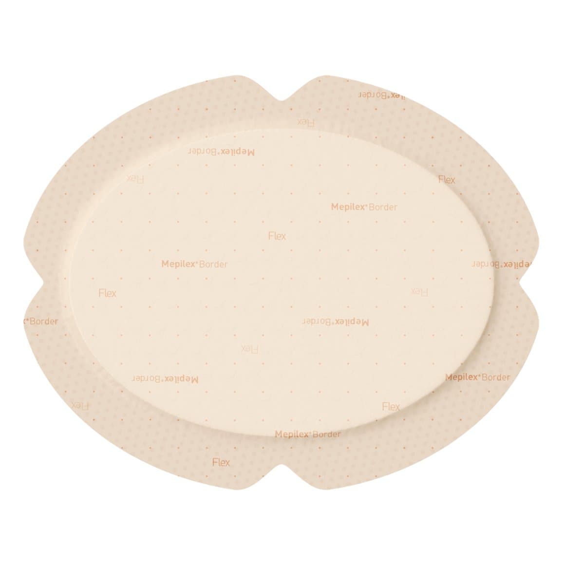 Mölnlycke Mepilex Border Flex Oval 15x19cm, 5 stk 1