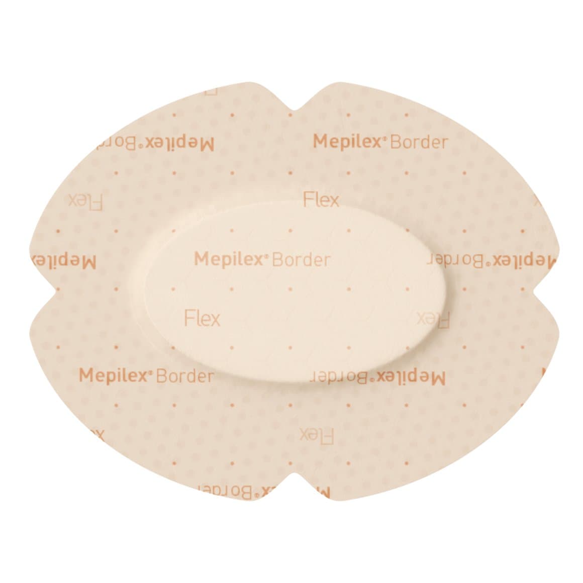 Mölnlycke Mepilex Border Flex Oval 7,8x10cm, 5 stk 1