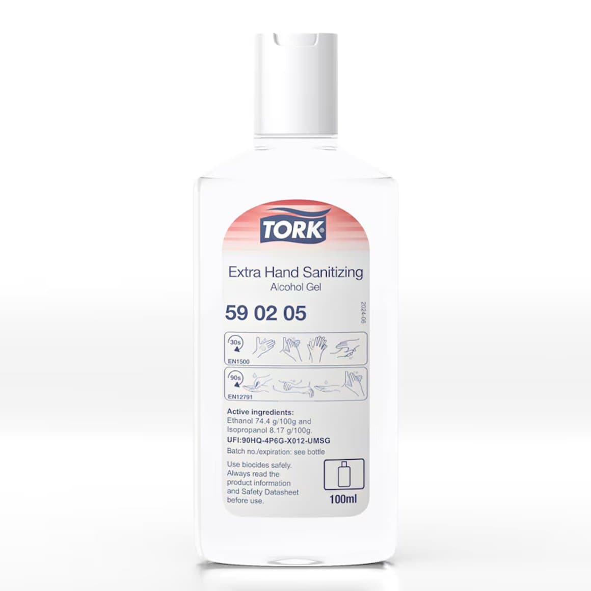 Tork handspritt gel 100ml 1