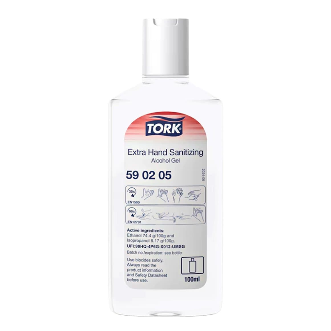 Tork handspritt gel 100ml 1