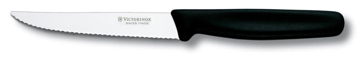 Victorinox steikarhnífur svartur, 6stk 1