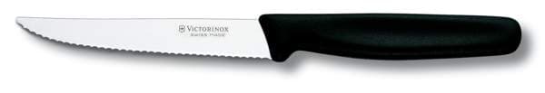 Victorinox steikarhnífur svartur, 6stk