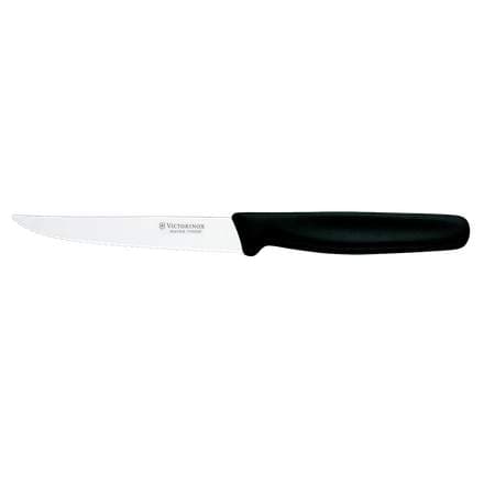 Victorinox steikarhnífur svartur, 6stk