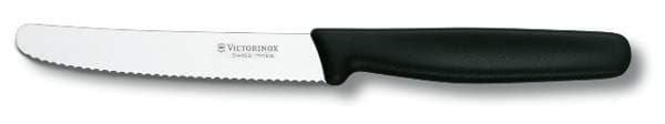 Victorinox borðhnífur svartur, 6stk