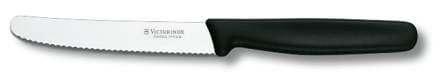 Victorinox borðhnífur svartur, 6stk