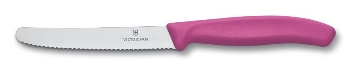 Victorinox borðhnífar 11cm bleikir, 2stk 1