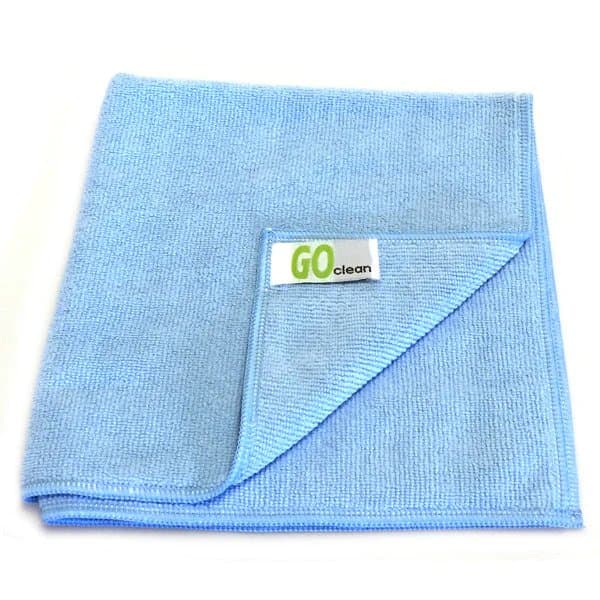 Go Clean örtrefjaklútur 32x32, blár 10stk. 1