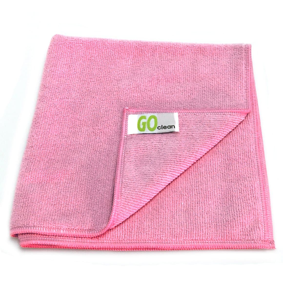 Go Clean örtrefjaklútur 32x32, bleikur 10stk 1