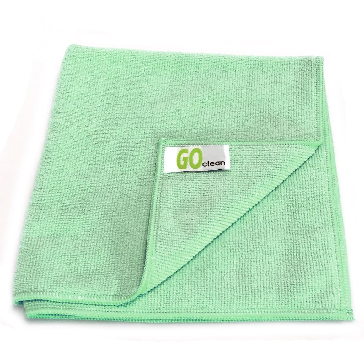 Go Clean örtrefjaklútur 32x32, grænn 10stk 1
