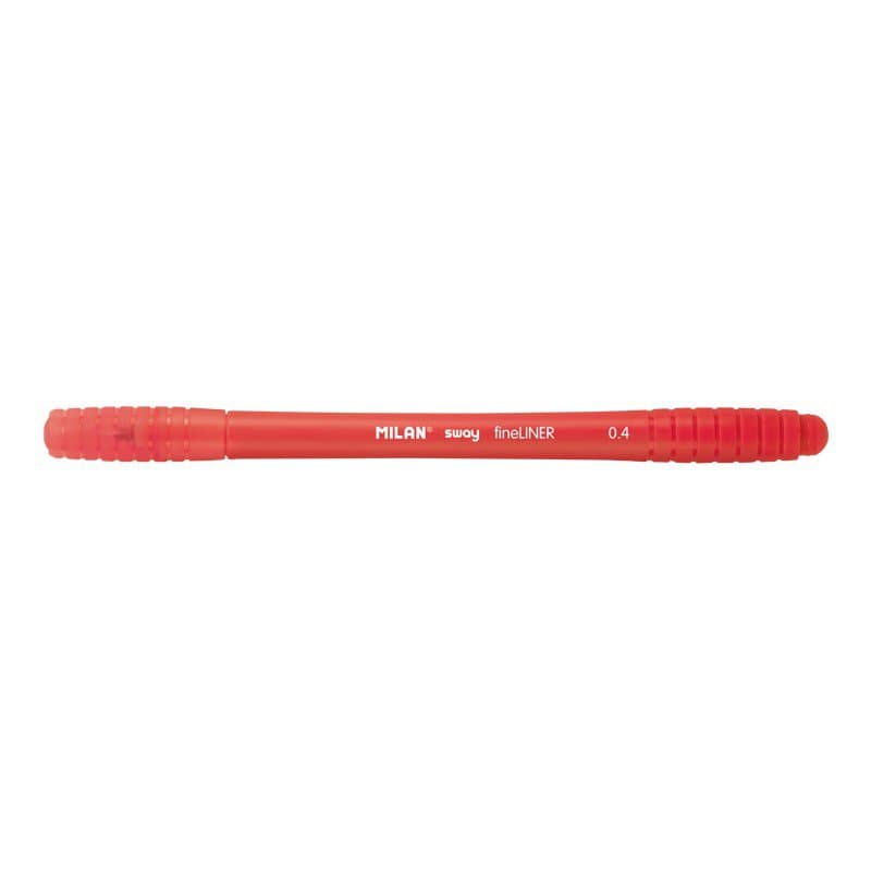 MILAN Fineliner 0,4 rauður 16 stk 1
