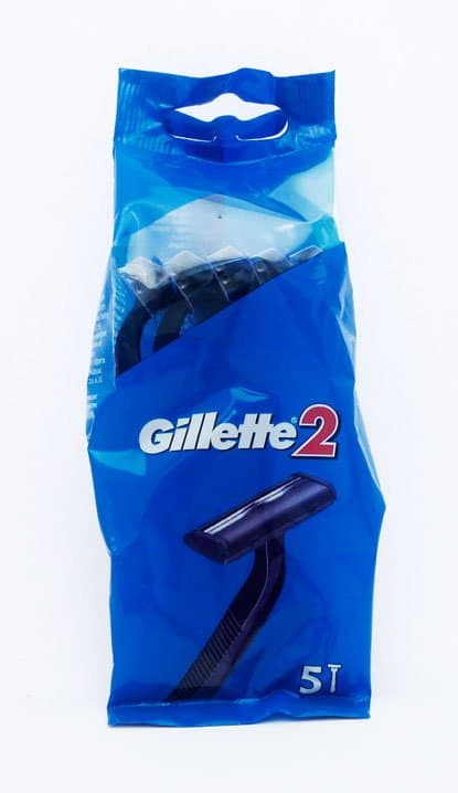 Gillette 2 einnota rakvélar 5stk 1