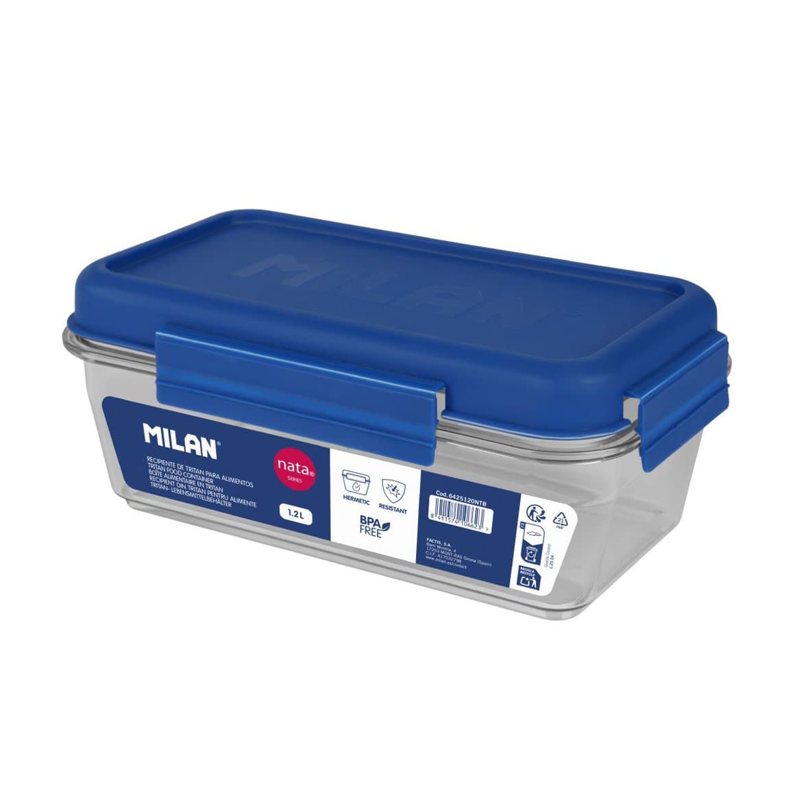 MILAN nestisbox 1,2ltr gler 1