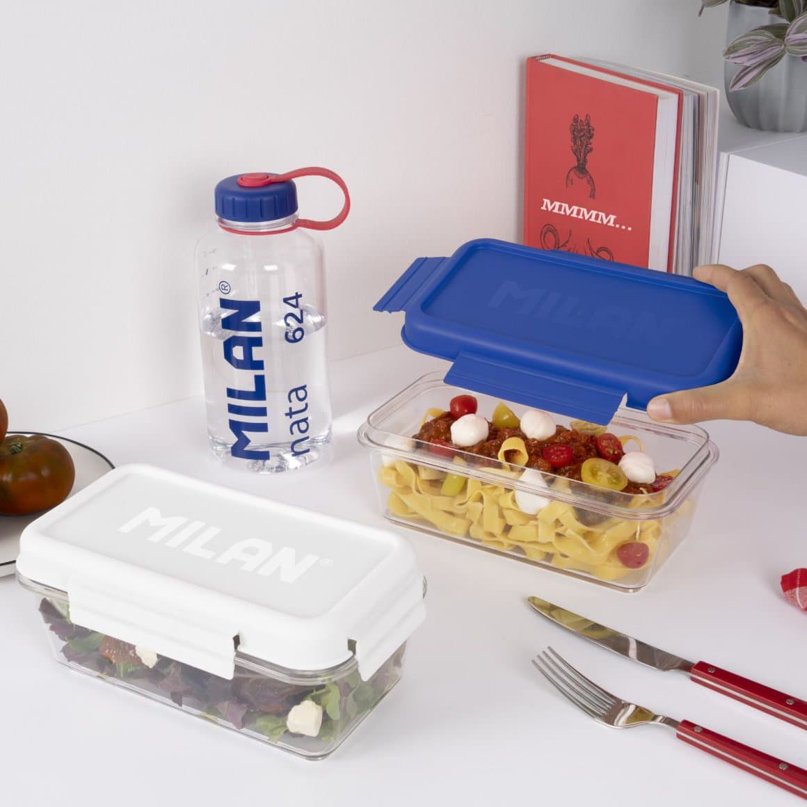MILAN nestisbox 1,2ltr gler 2