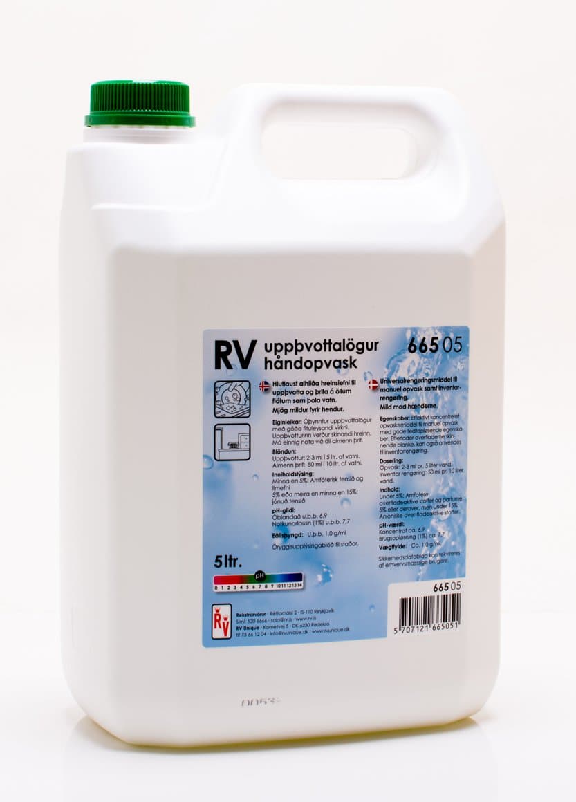 RV uppþvottalögur 5l 1