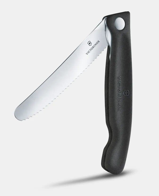 Victorinox skurðarbretti og borðhnífur svart 2