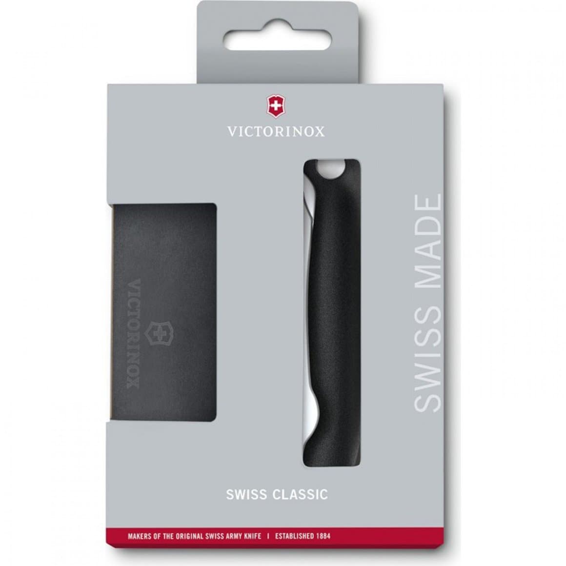 Victorinox skurðarbretti og borðhnífur svart 3