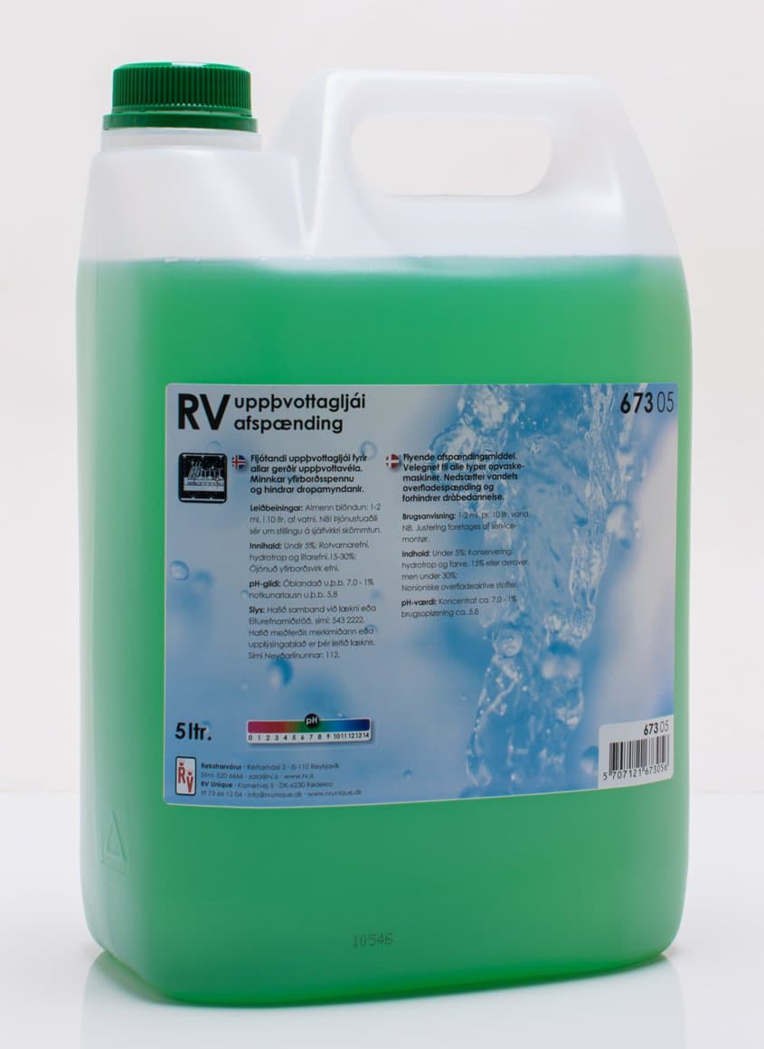 RV uppþvottagljái 5l 1