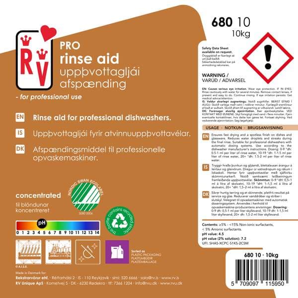 RV PRO Uppþvottagljái 10l