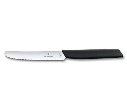 Victorinox Swiss modern borðhnífur svart, 6stk
