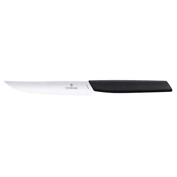 Victorinox Swiss modern steikarhnífur svart, 6stk