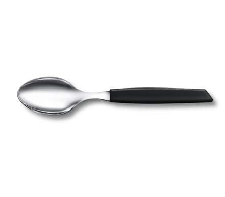 Victorinox Swiss modern matskeið svört, 6stk 