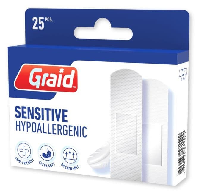 Skyndiplástur, sensitive 25 stk 1