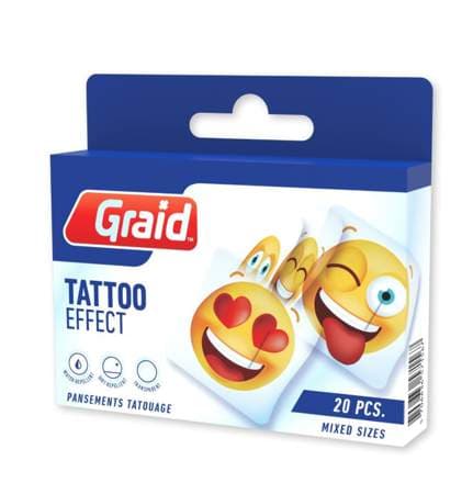 Skyndiplástur, Tattoo broskallar 20 stk
