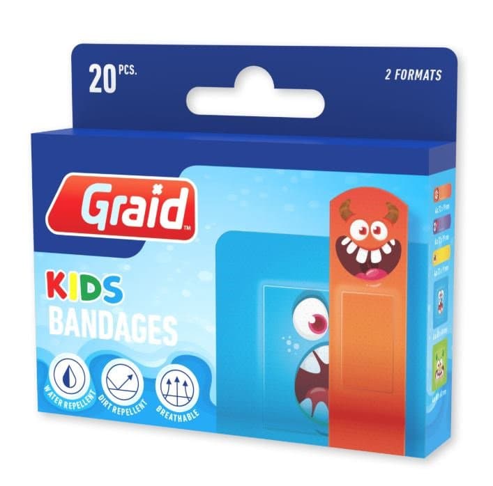Skyndiplástur, skrípamyndir 20 stk 1