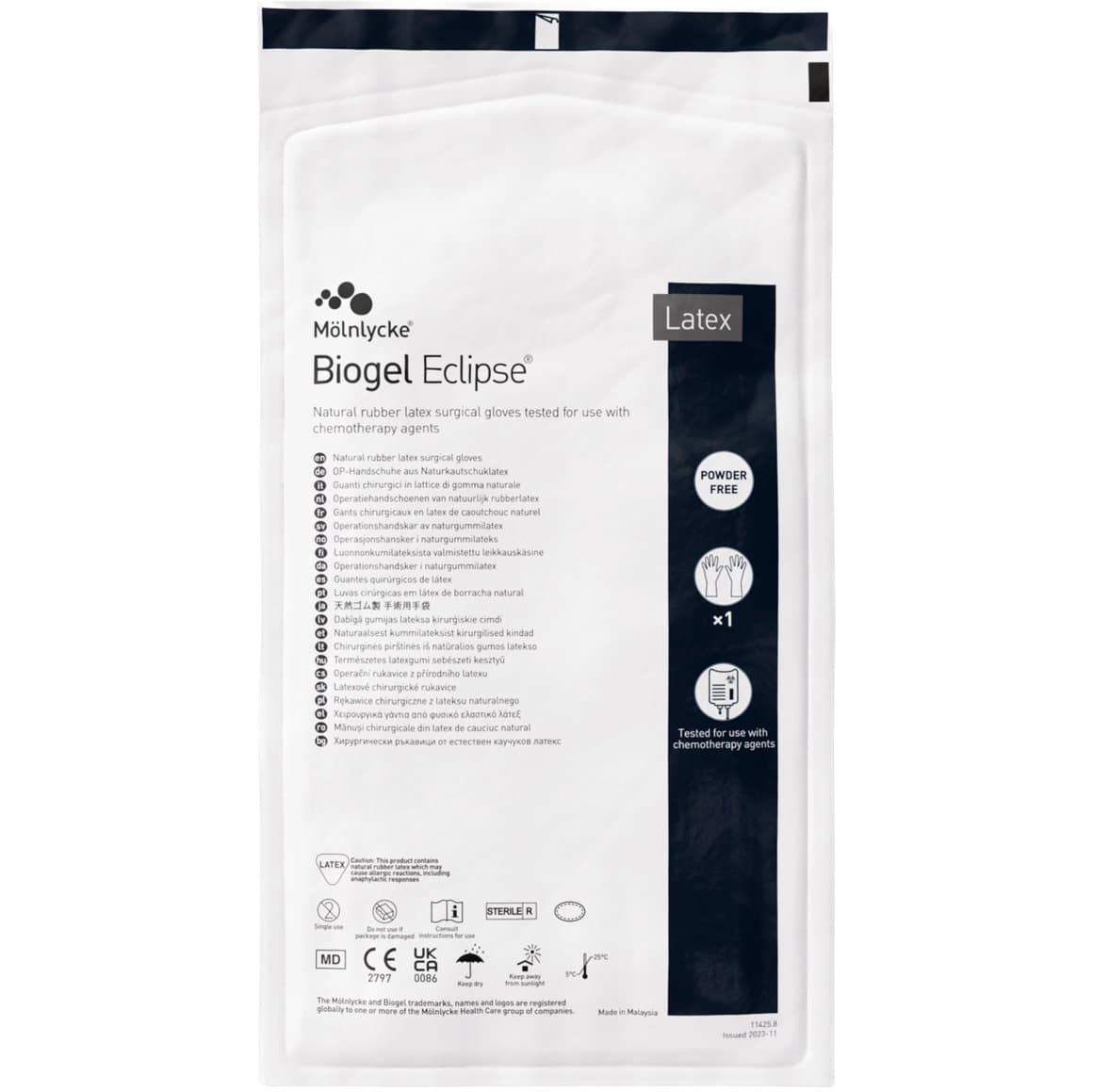 Mölnlycke Biogel Eclipse strl. 6.5 50pör hanskar 1