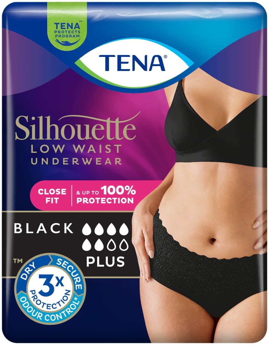 TENA Silhouette Normal Noir L 10 stk 1