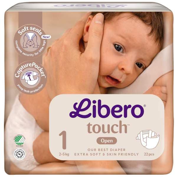 Libero Touch 1 Proskin 2-5kg 22stk (6ík)