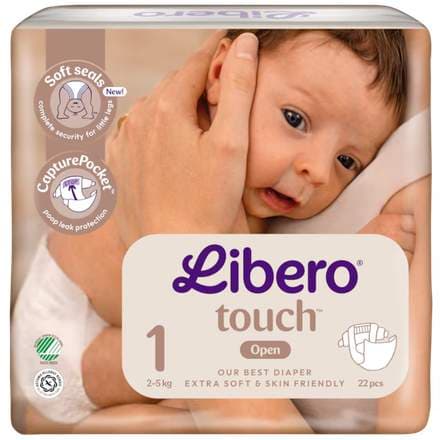 Libero Touch 1 Proskin 2-5kg 22stk (6ík)