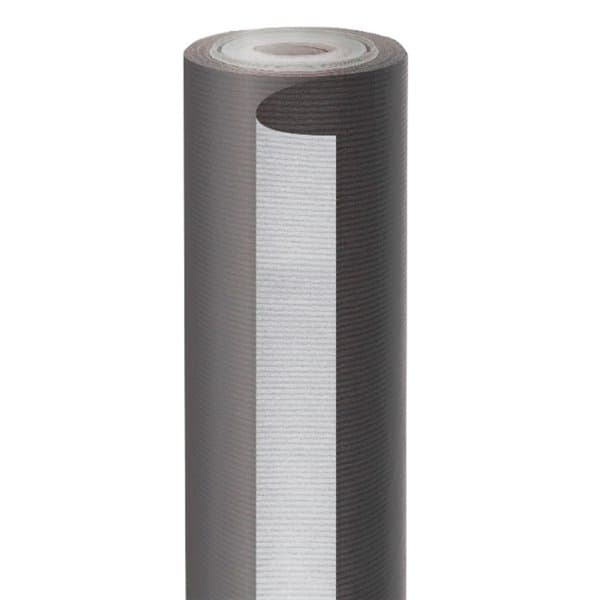 Gjafapappír svartur/silfur 70cmx50m 1