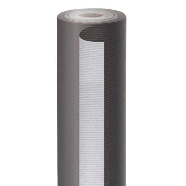 Gjafapappír svartur/silfur 70cmx50m