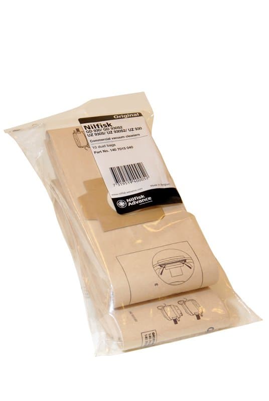 Nilfisk ryksugupokar GD930/VP930, 10stk 1