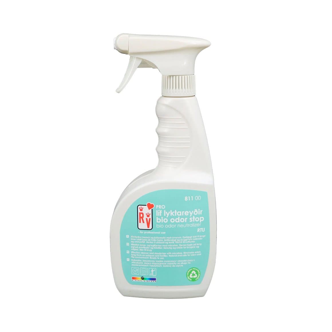 RV PRO Líf Lyktareyðir með úðara RTU 750 ml 1