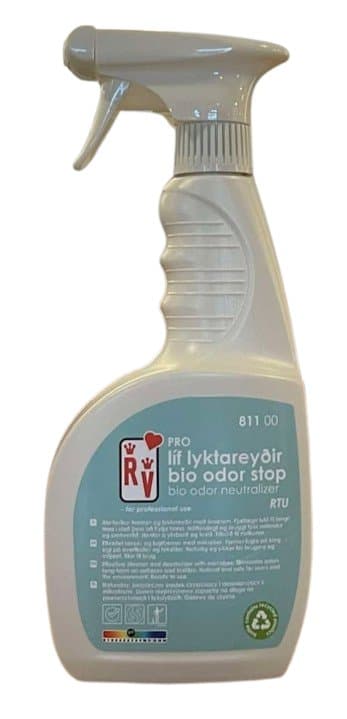 RV PRO Líf Lyktareyðir með úðara RTU 750 ml 2