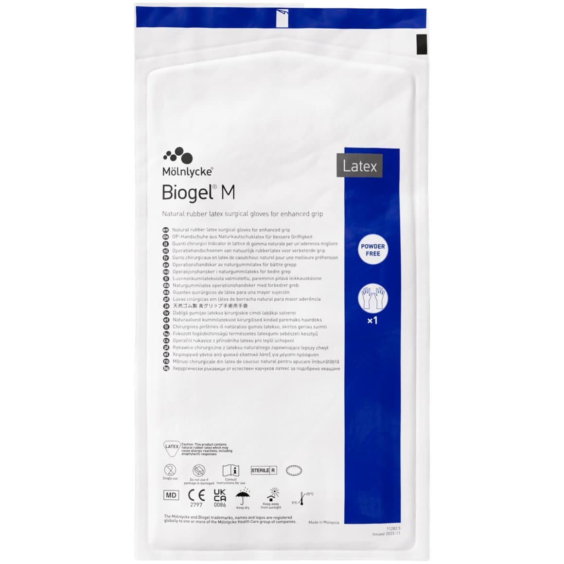 Mölnlycke Biogel Micro surgeons 7.5 50pör hanskar 1