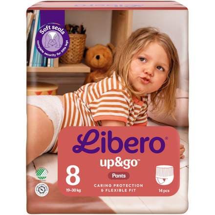 Libero 8 U&G, 19-30kg 14stk (8ík)