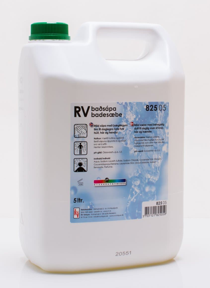 RV baðsápa mild 5l 1