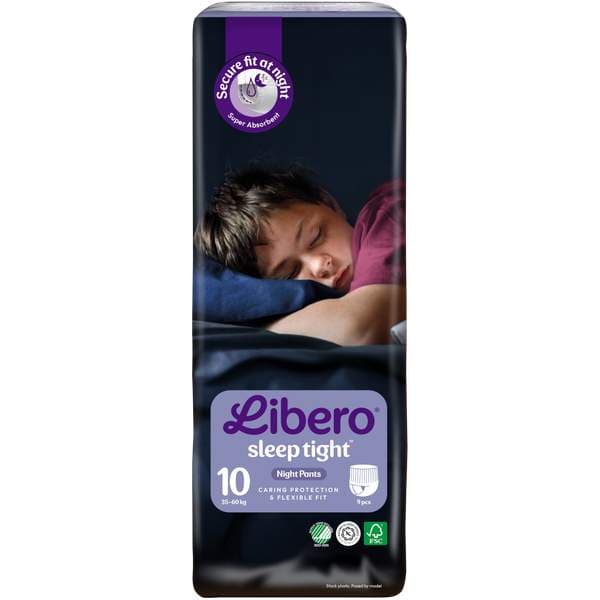 Libero Sleep Tight 10, 35-60kg 9stk (6ík)