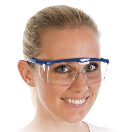 Hygostar öryggisgleraugu polycarbonate blá