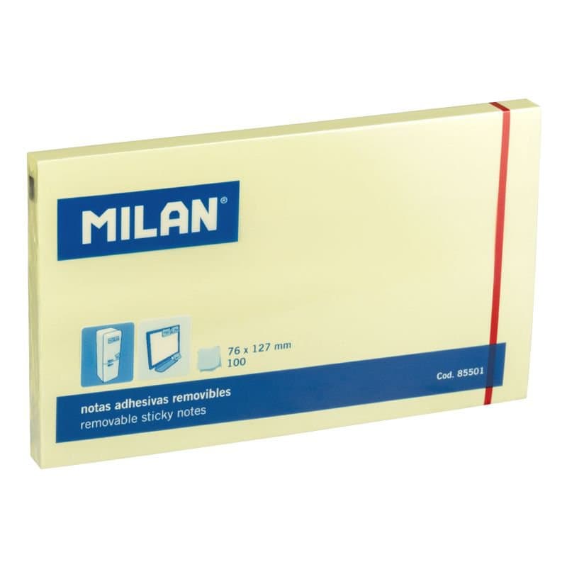 MILAN Post it 127x76 gulir, 10blokkir x 100blöð 1