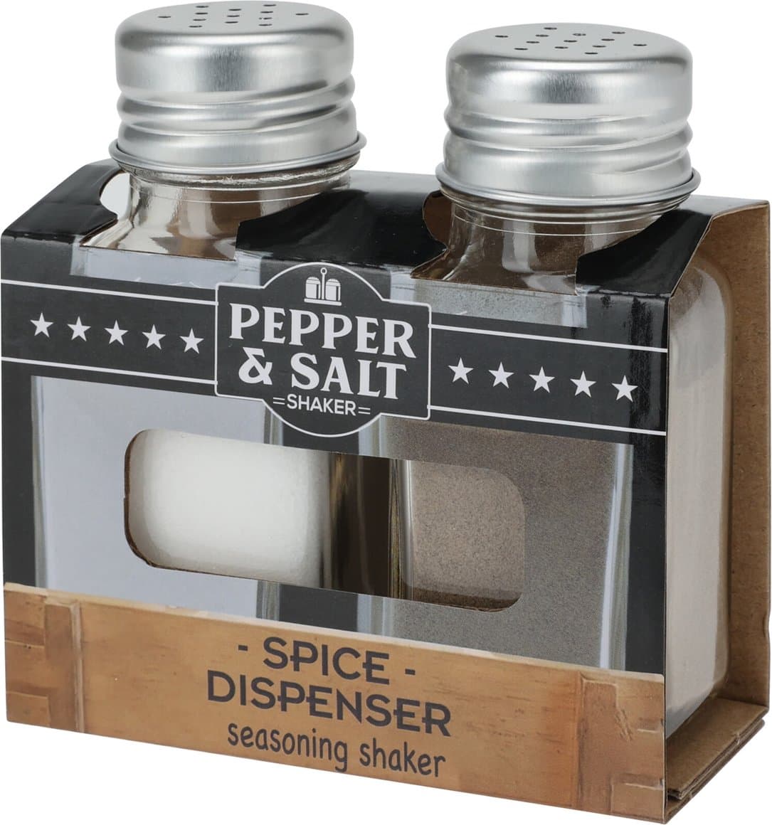 Salt og piparstaukur 2stk 1